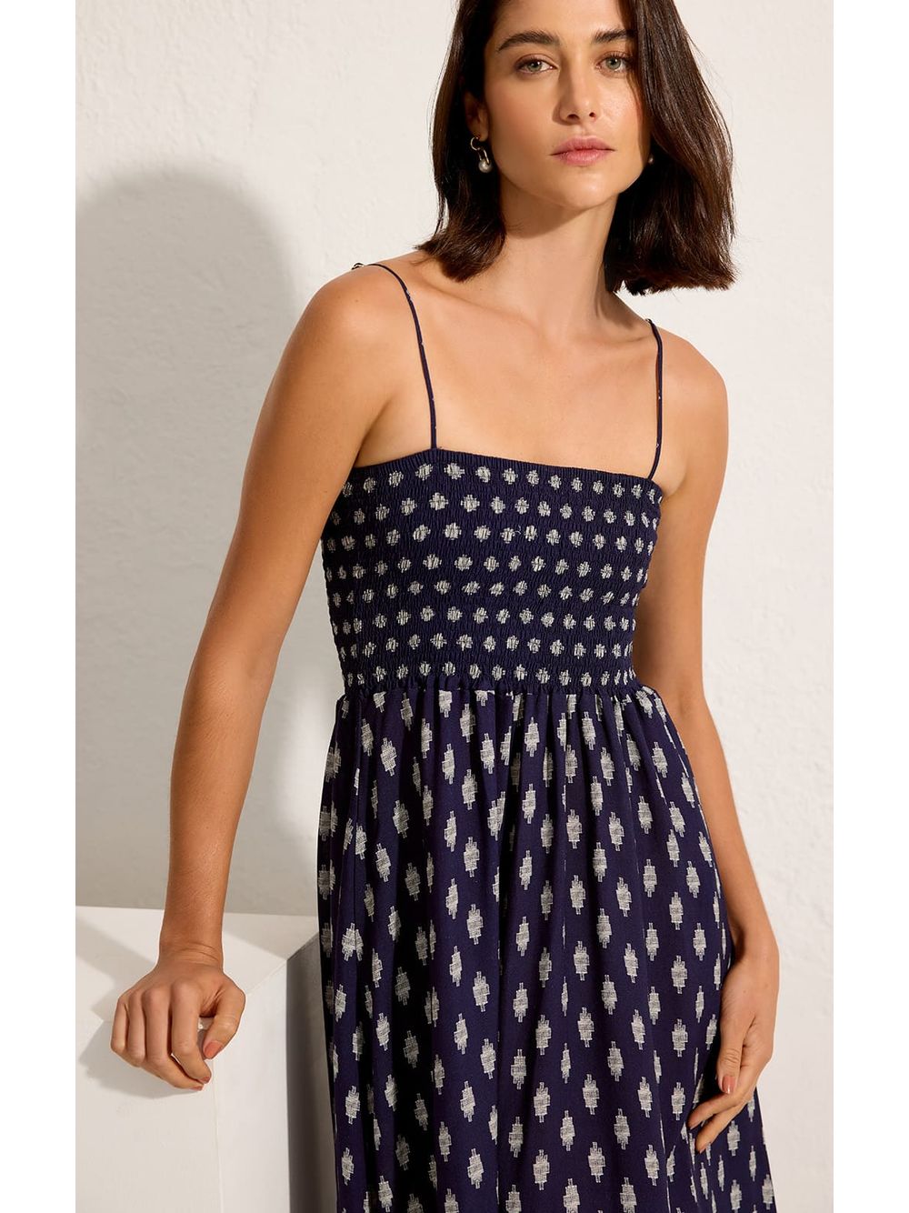 Lenny Niemeyer — Vestido Lastex Estampado Wally Compose