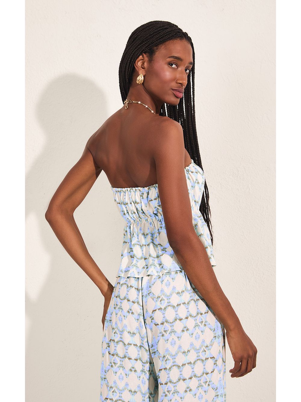 Lenny Niemeyer — Blusa Amarração Cintura Yucatan